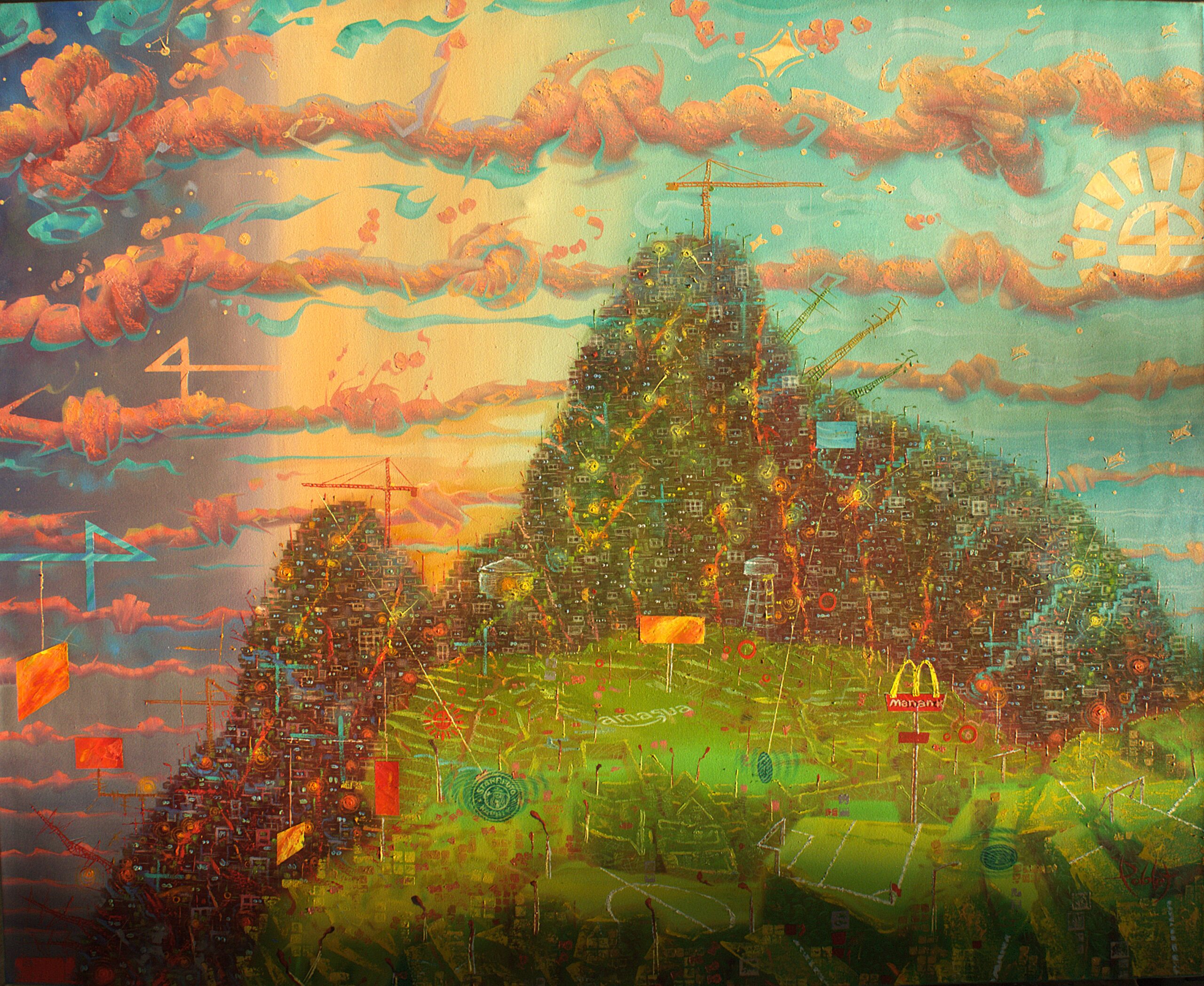 Original Painting by Ignacio Poblet – Delayed Horizon