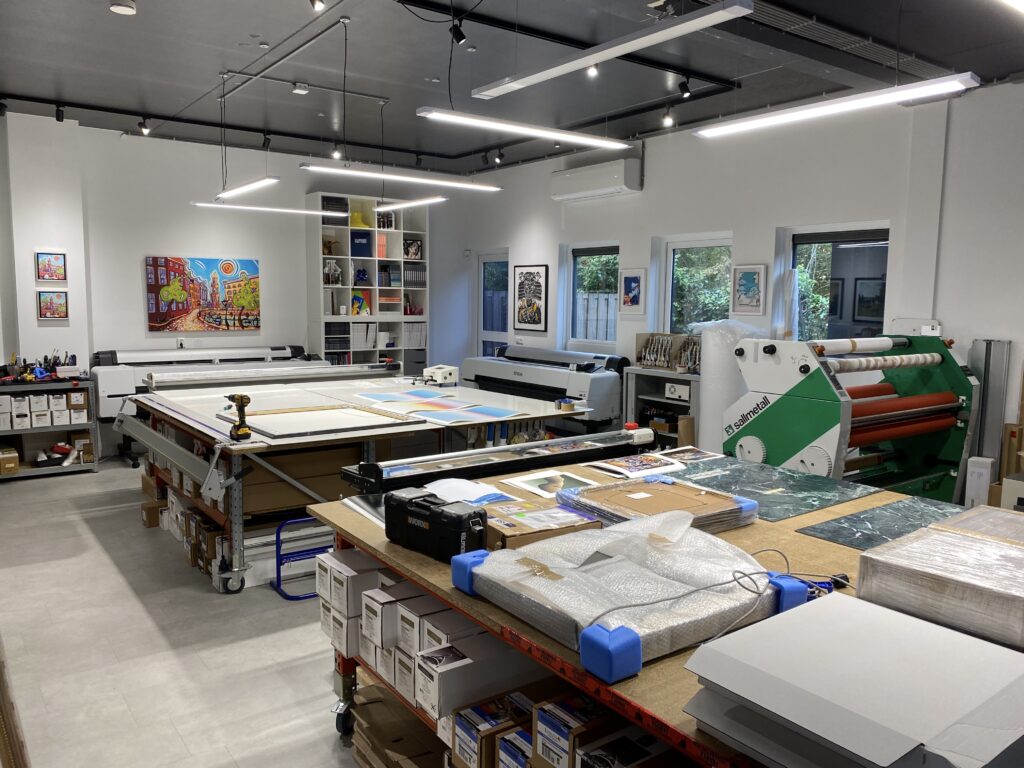 Re-Art bring art to life in digital perfection - studio photo